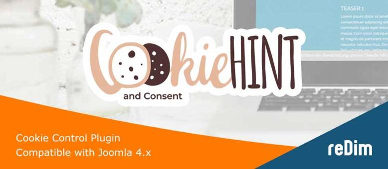 Abbildung von CookieHint and Consent