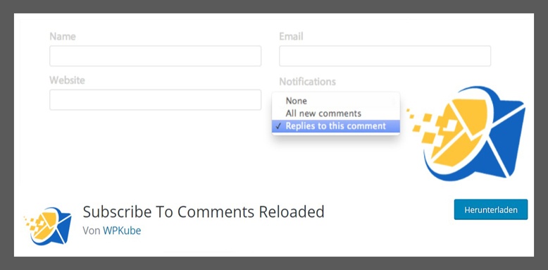 wp plugin subscribe to comments reloaded