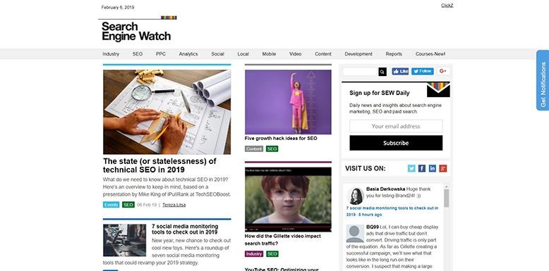 search engine watch seo news